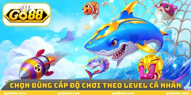 Chọn đúng cấp độ chơi theo level cá nhân