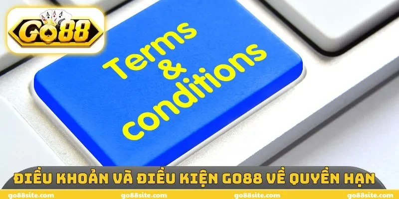 Điều khoản và điều kiện GO88 về quyền hạn
