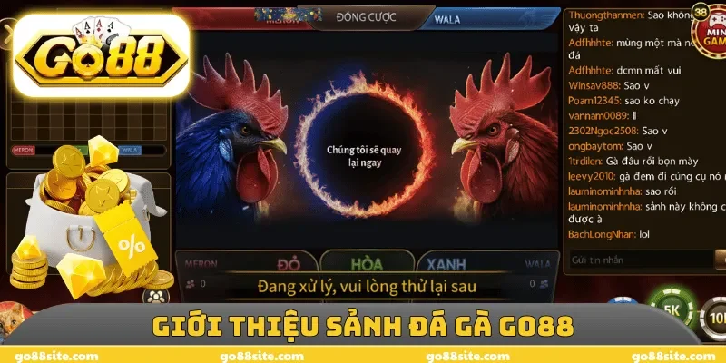 Giới thiệu sảnh đá gà GO88