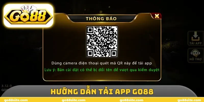 Hướng dẫn tải app GO88
