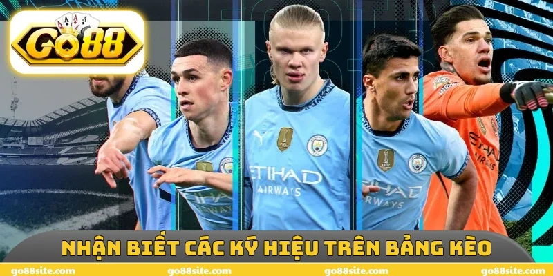Nhận biết các ký hiệu trên bảng kèo