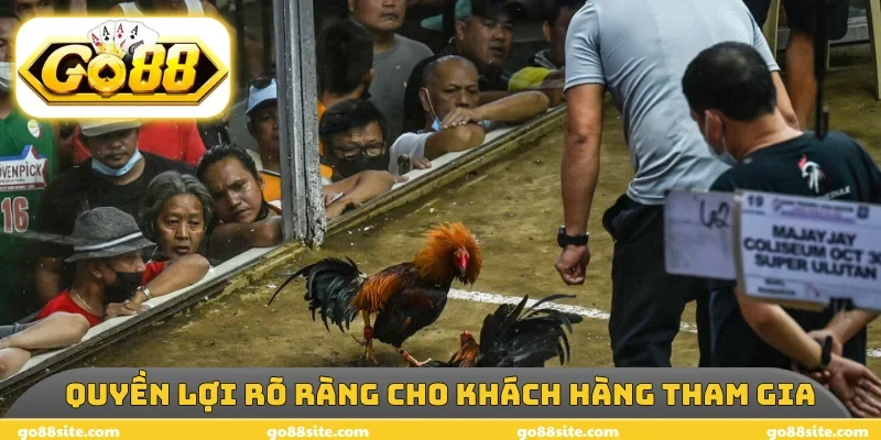 Quyền lợi rõ ràng cho khách hàng tham gia