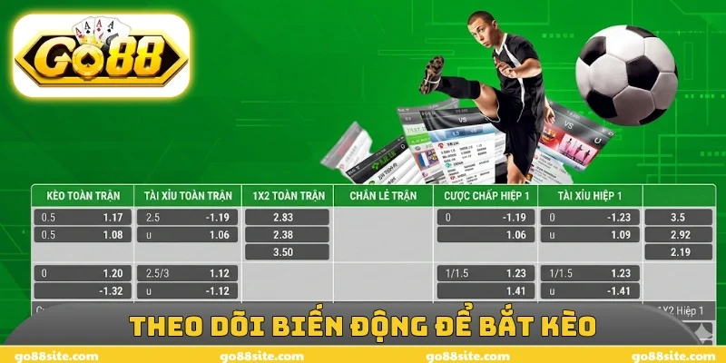 Theo dõi biến động để bắt kèo